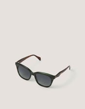 Acetate Tort Wayfarer Sunglasses, , large