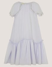 Elena Sequin Swing Party Dress, Blue (PALE BLUE), large