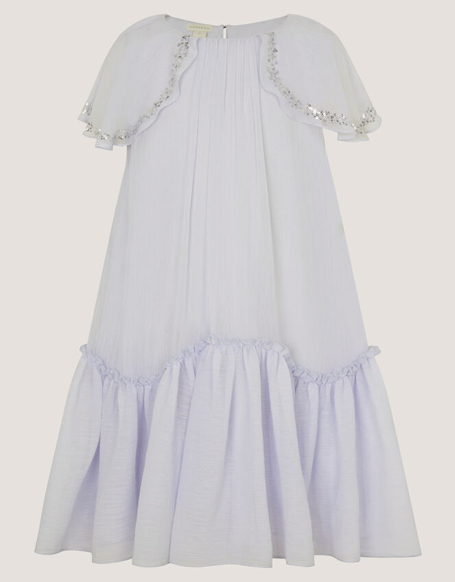 Elena Sequin Swing Party Dress, Blue (PALE BLUE), large