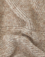 Tula Hooded Scarf, Natural (NATURAL), large