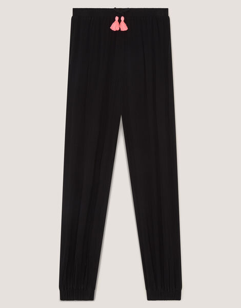 Tassel Harem Trousers, Black (BLACK), large