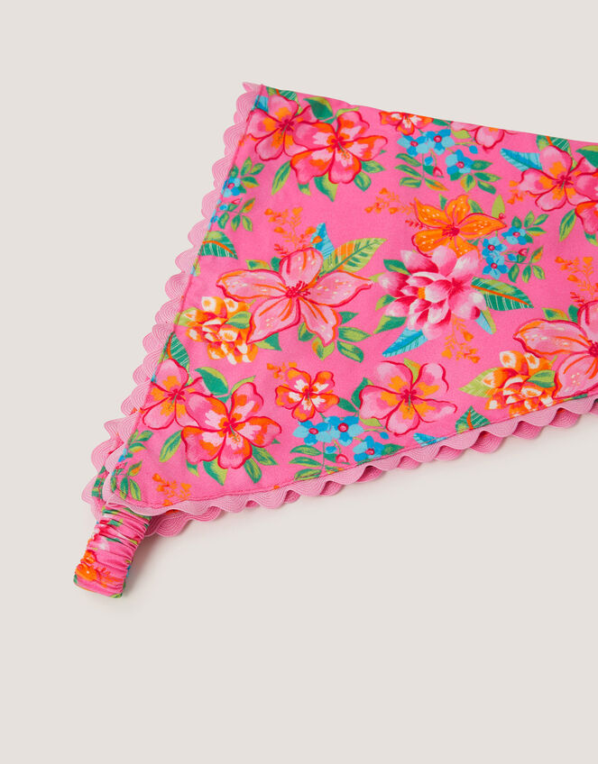 Tropical Floral Headscarf, , large