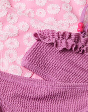 2-Pack Crinkle & Floral Bikini Sets, Multi (MULTI), large