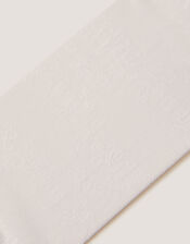 Baby 40 Denier Lace Tights, White (WHITE), large