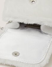 Fluffy Pearl Bow Bag, , large