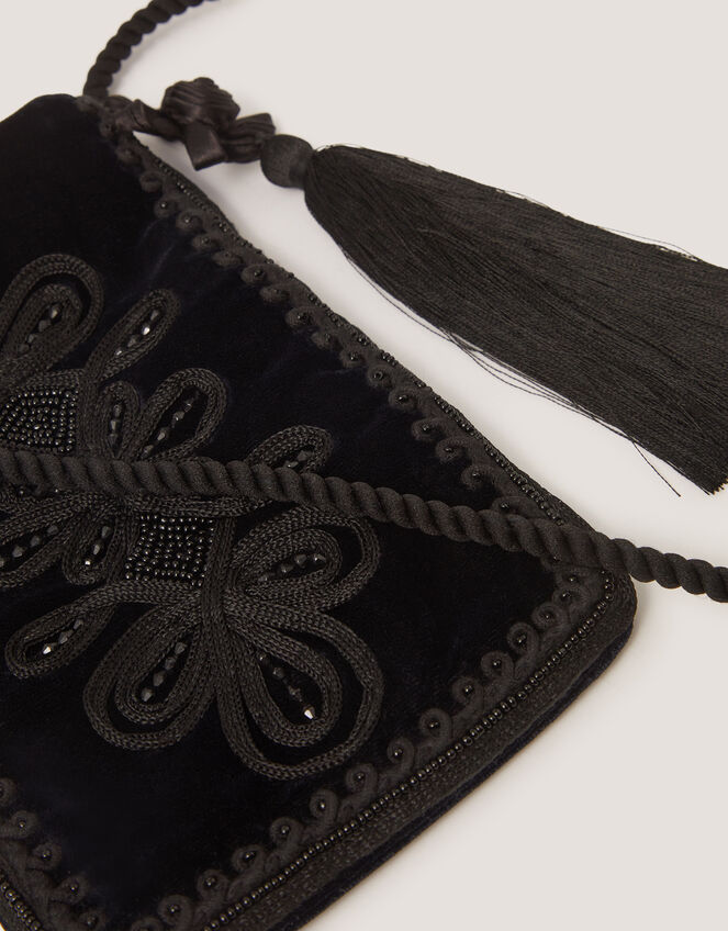 Dori Embroidered Phone Bag, , large
