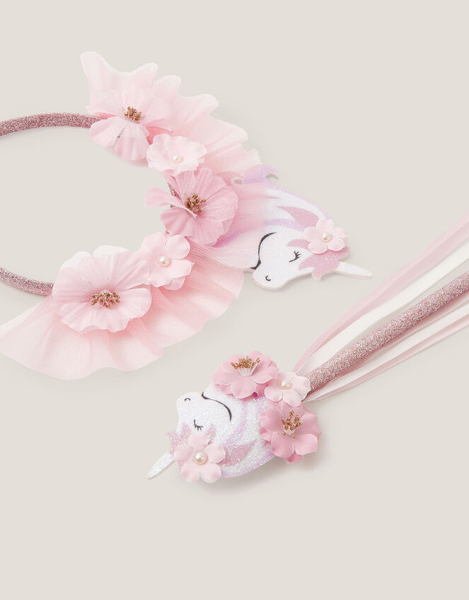 Unicorn Headband & Wand Set, , large