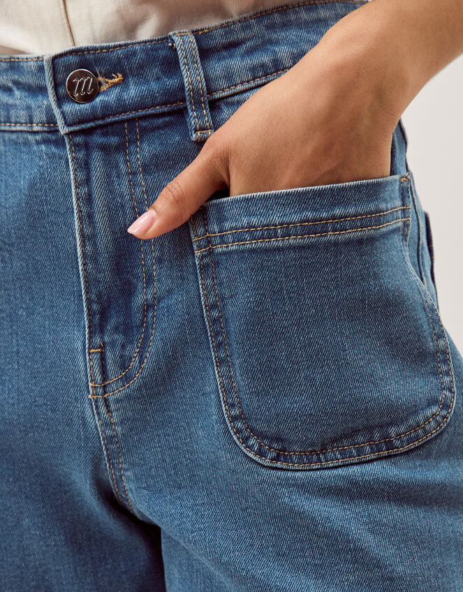 Arlo Regular Cropped Jeans, Blue (LIGHT AUTHENTIC), large