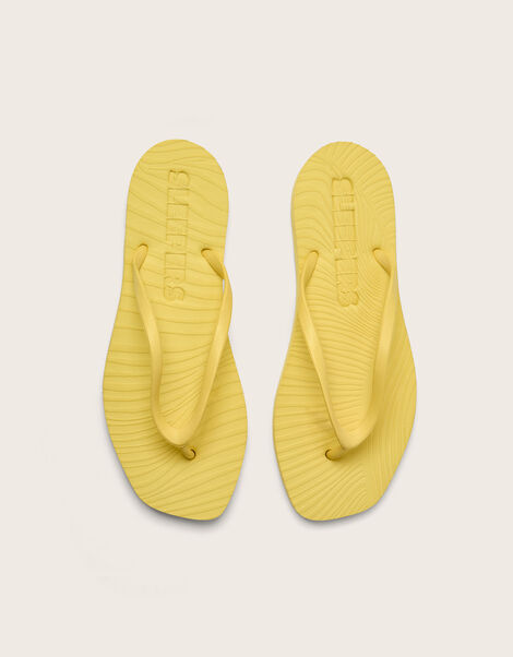 East Tapered Platform Sandal, Yellow (YELLOW), large