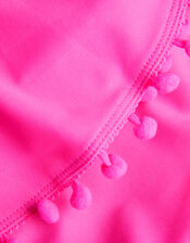 Crossback Frill Bikini Set, Pink (PINK), large