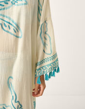 Pam Palm Print Kaftan, , large