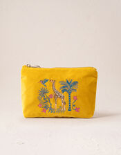 Elizabeth Scarlett Wild Giraffe Palm Mini Pouch, , large