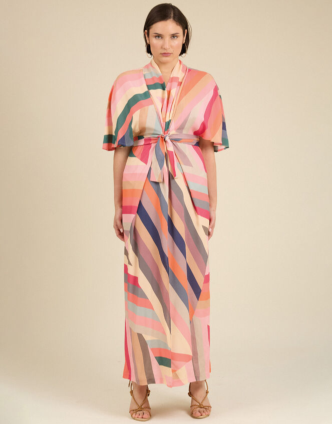 Tallulah and Hope Regular-Length Stripe Dress, Multi (MULTI), large
