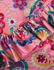 Paisley UPF50+ Rash Vest Swim Set, Pink (PINK), large