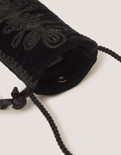 Dori Embroidered Phone Bag, , large
