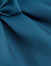 Bow Pleat Skirt, Teal (TEAL), large