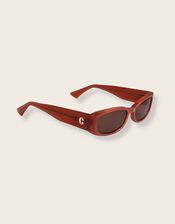 Corlin Eyewear Romy Rectangle Sunglasses, , large