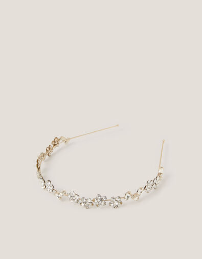 Jewel Flower Bridesmaid Headband, , large