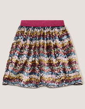 Sequin Party Skirt, Multi (MULTI), large