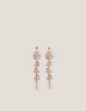 Diamant&eacute; Gemstone Drop Earrings, , large