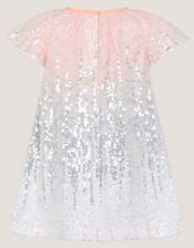 Baby Ombr&eacute; Sequin Dress, Multi (MULTI), large