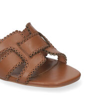 Bibi Lou Holly Leather Mule Sandals, Tan (TAN), large