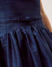 Mila Fit and Flare Midi Dress, Blue (NAVY), large