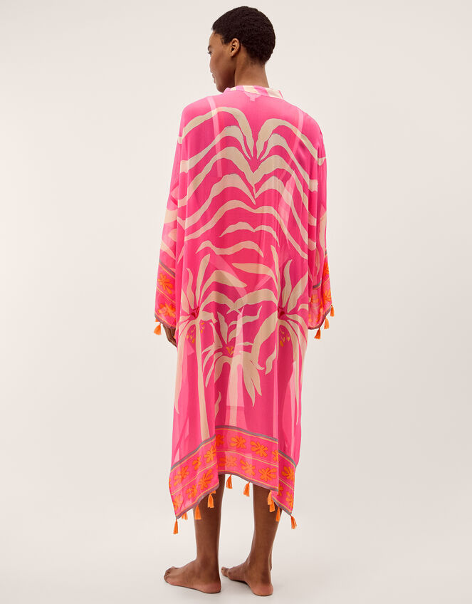 Paloma Palm Print Midi Kaftan, , large