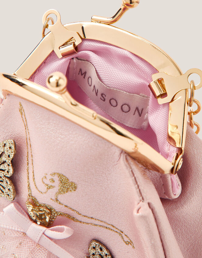 Mini Fairy Embellished Clip Frame Bag, , large