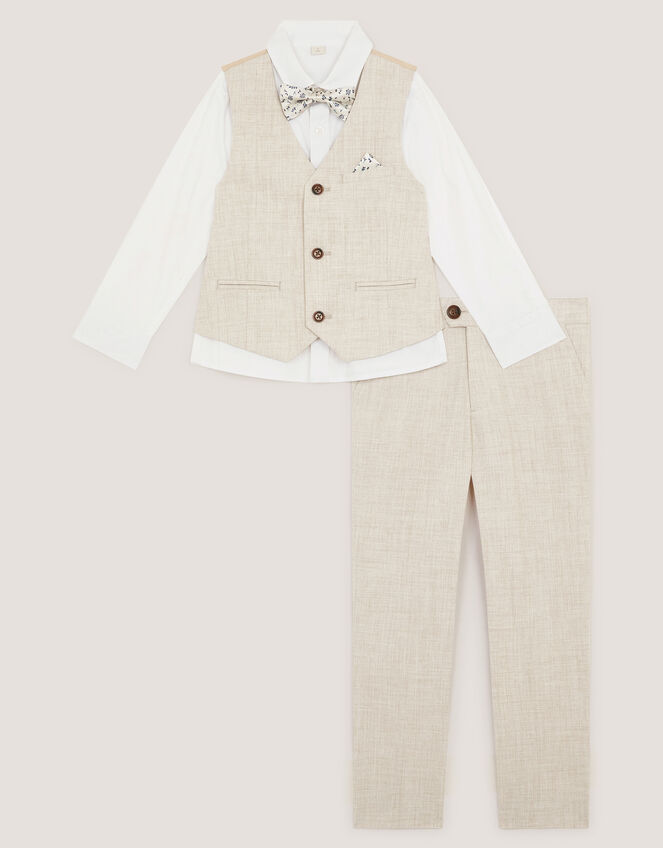 George 4-Piece Suit, Natural (STONE), large