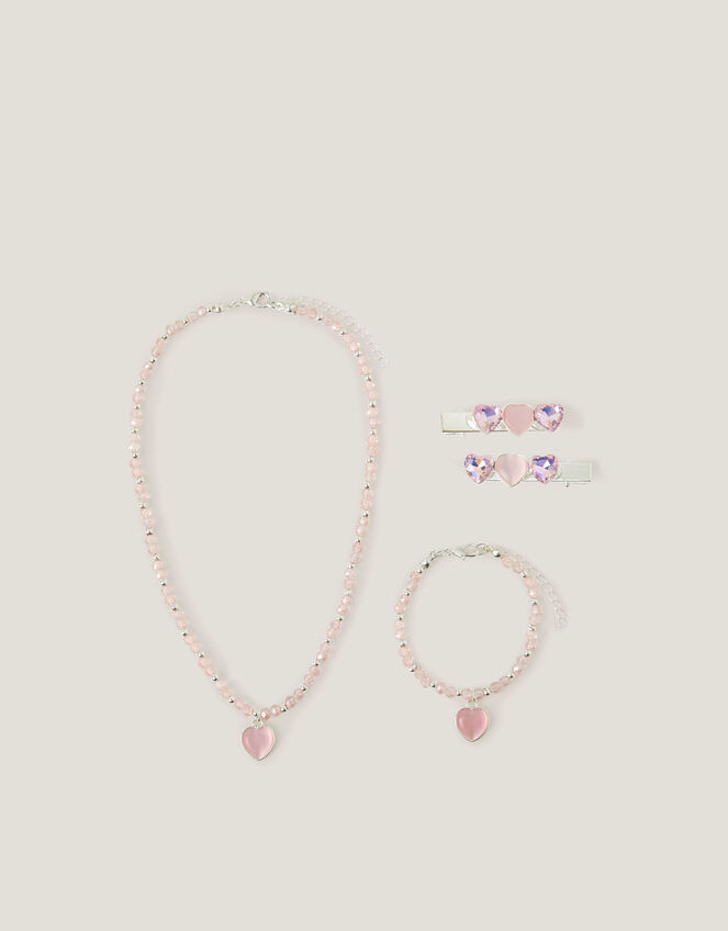 Treasure Heart Hair & Jewellery Set, , large