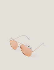 Daisy Aviator Sunglasses, , large
