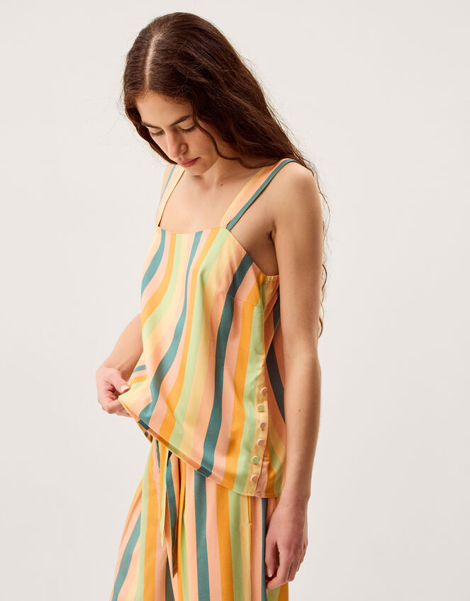 Clemence Elodie Stripe Cami Top, Multi (MULTI), large