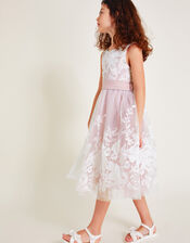 Alicia Embroidered Lace Maxi Dress, Pink (PINK), large