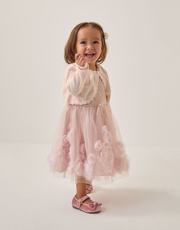 Baby Maeve Cardigan, Pink (PALE PINK), large