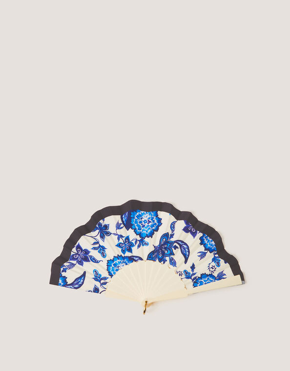 Gloria Floral Foldable Fan, , large