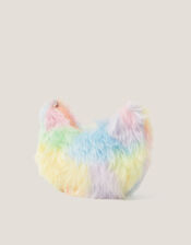 Fluffy Rainbow Cat Bag, , large
