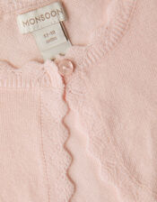 Baby Maeve Cardigan, Pink (PALE PINK), large