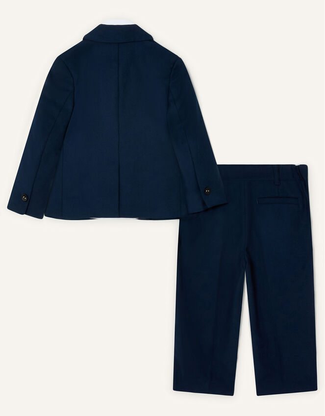 Thomas 4-Piece Tuxedo Suit, Blue (NAVY), large