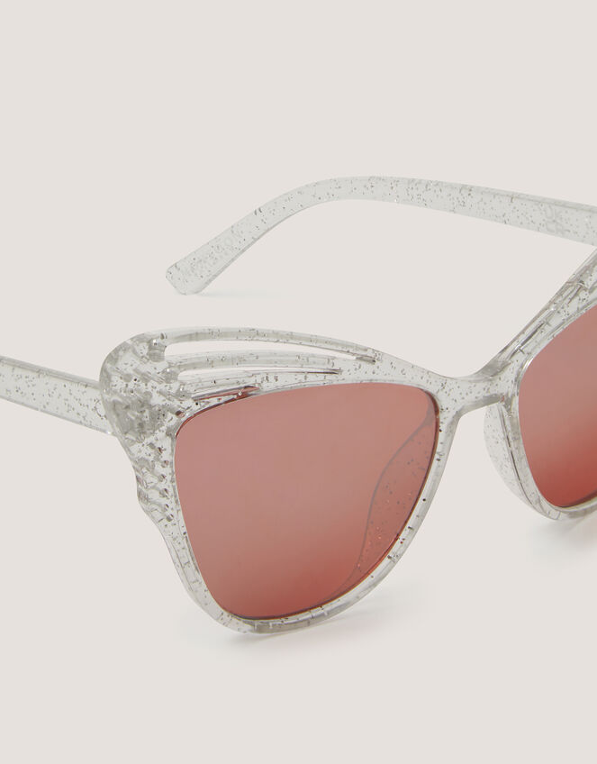 Glitter Butterfly Sunglasses, , large