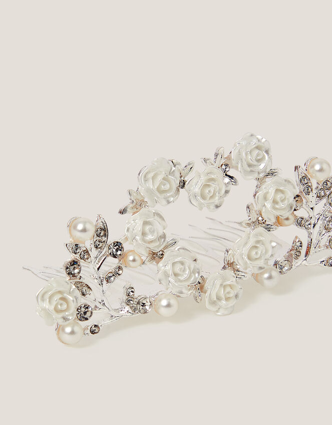 Flower Girl Tiara Comb, , large