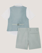 Finn 4-Piece Short Suit, Green (SAGE), large