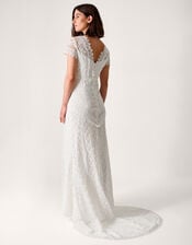Sienna Lace Maxi Wedding Dress, Ivory (IVORY), large