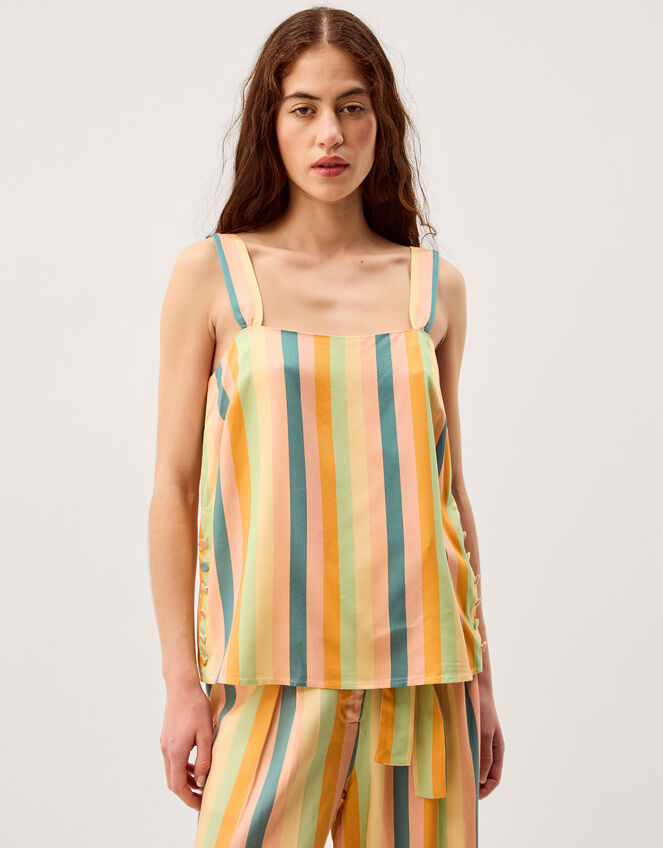 Clemence Elodie Stripe Cami Top, Multi (MULTI), large