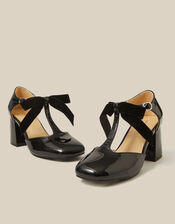Ashley Patent Mary Jane Heels, Black (BLACK), large