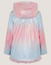 Ombr&eacute; Shimmer Raincoat, Pink (PINK), large