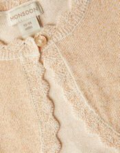 Baby Maeve Cardigan, Gold (GOLD), large
