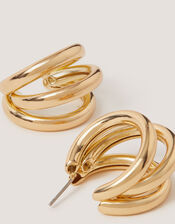 Triple Hoop Earrings, , large