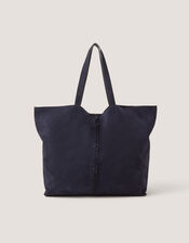 Perl Suede Tote Bag, , large