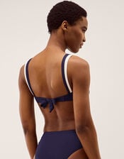 Sabrina Two Tone Bikini Top, Blue (NAVY), large